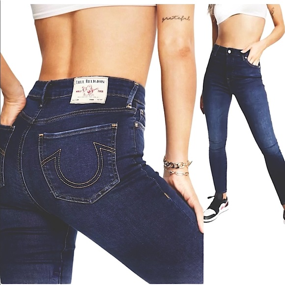 True Religion Caia Hi Rise Skinny 